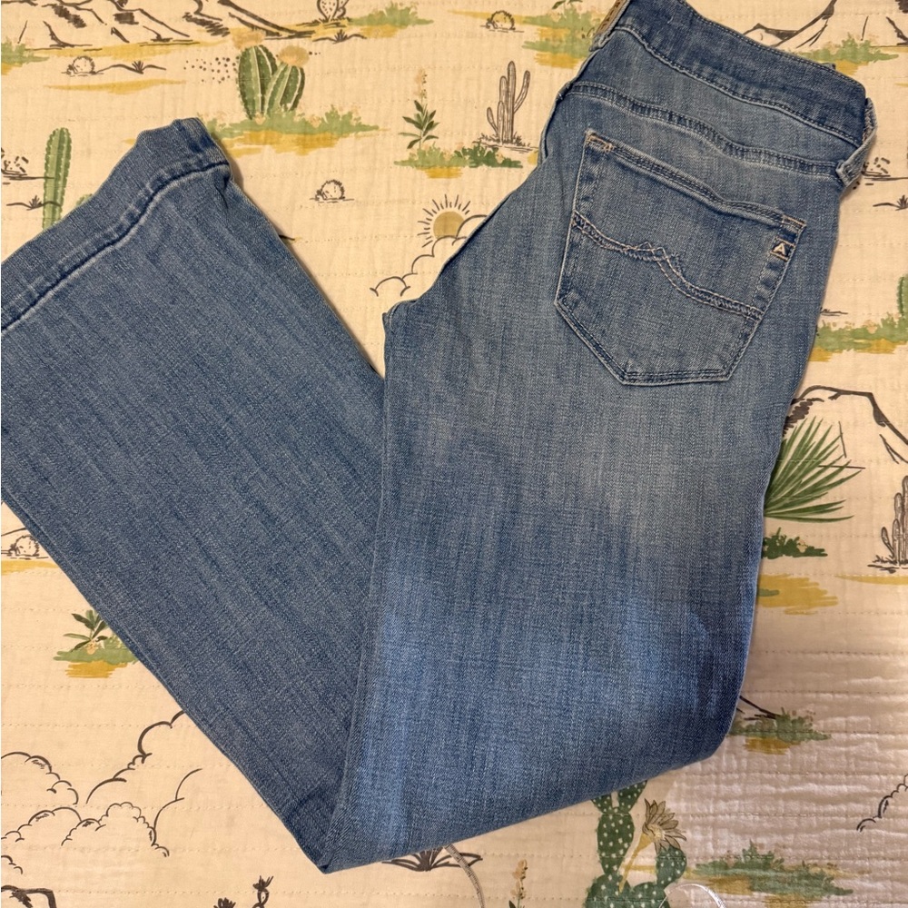 Ariat Women's Light Blue Straight Leg Jeans
